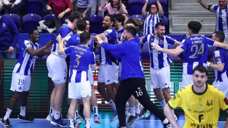 FC Porto vence na Dinamarca (29-30) e garante "quartos" da Liga Europeia
