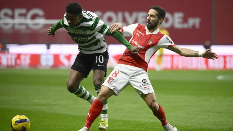 Sporting “cai da Varanda” e empata em Braga (2-2)
