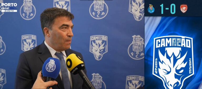 João Pinto deixa recado nas celebrações do 31.º título do FC Porto: “Que continuem a festejar nas varandas"