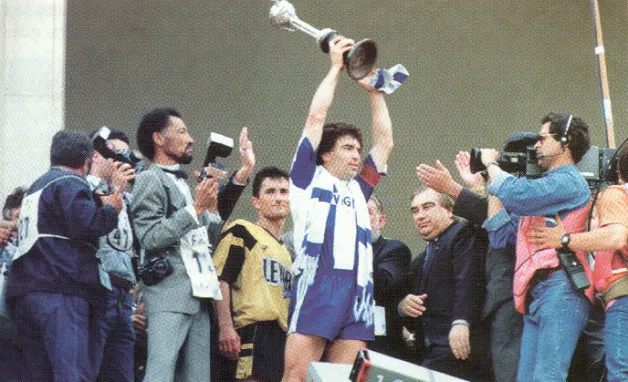 2 de junho de 1991: João Pinto ergueu a Taça e confirmou mais uma página vencedora do FC Porto